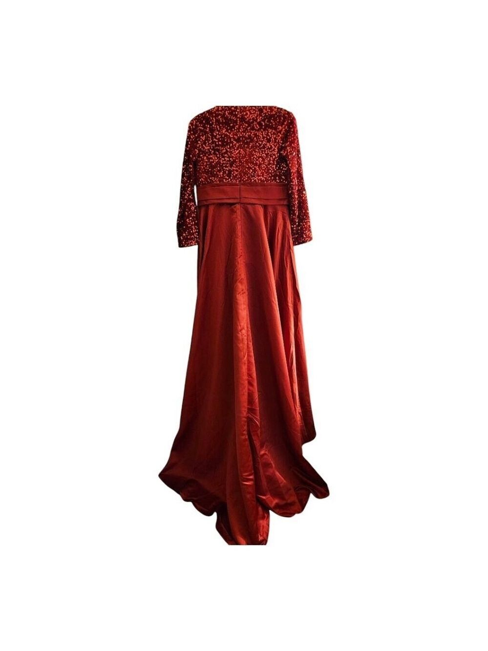 LanTing Wedding Dress, M, Red - Picture 8 of 14
